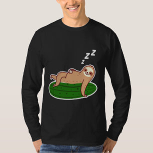 Pickles Sloth Cucumbers Gherkin T-Shirt