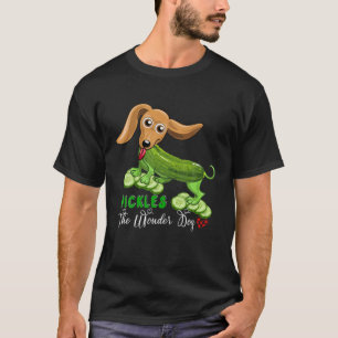 Pickles The Funny Cute Dog Funny Pickle Dog Lover T-Shirt