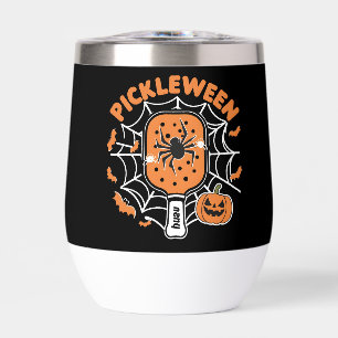 Pickleween Funny Spooky Halloween Pickleball Sport