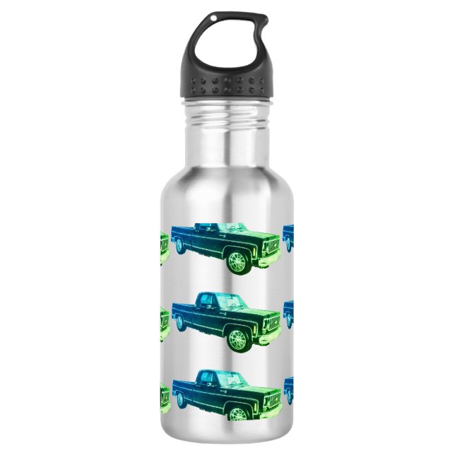 Pickup Truck  532 Ml Water Bottle (Front)