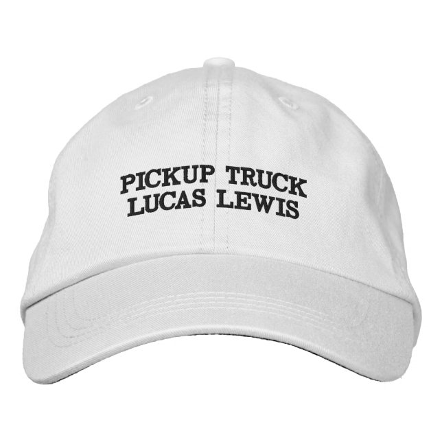 Pickup Truck Hat (Front)