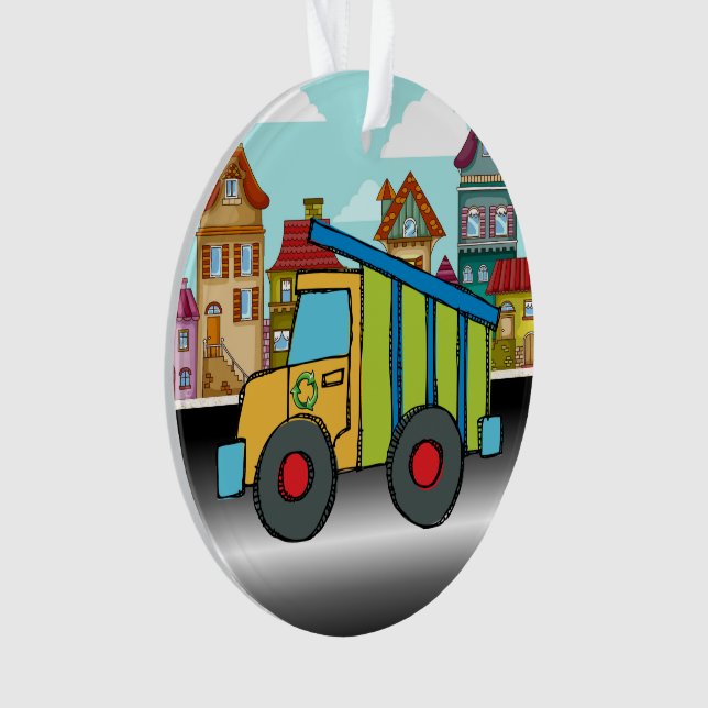 Pickup Truck Ornament (Front)