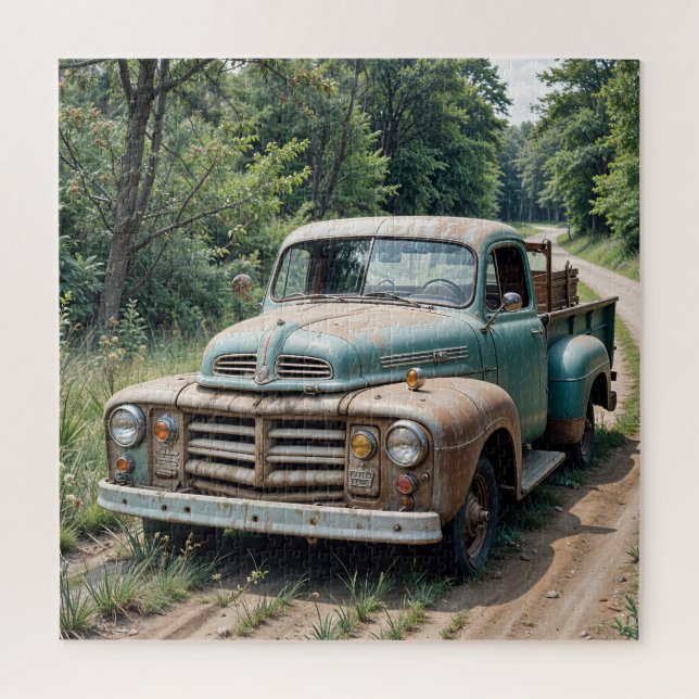 Pickup Truck Puzzle (Vertical)