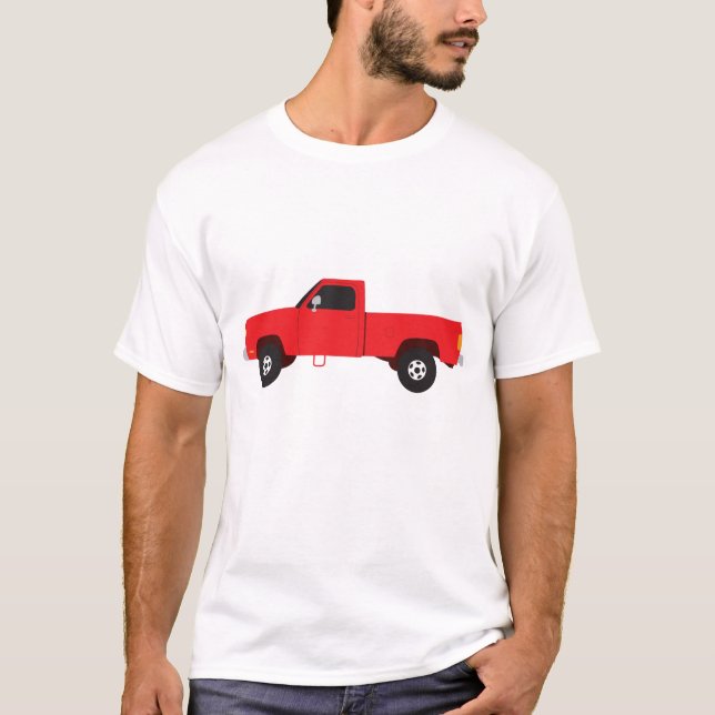 Pickup Truck Transportation Trucks T-Shirt (Front)