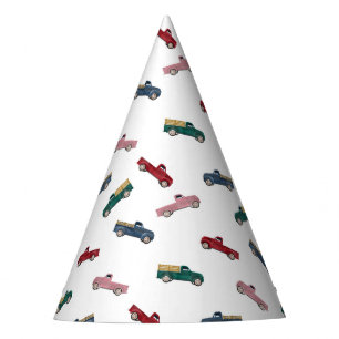 Pickup Trucks Cute Vehicles Car Transportation Party Hat