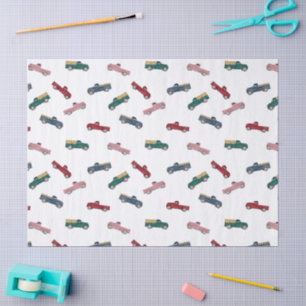 Pickup Trucks Cute Vehicles Car Transportation  Tissue Paper