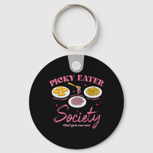 Picky Eater Society Chef Gets One Star Chicken Key Ring
