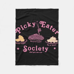 Picky Eater Society Chef Gets One Star Chicken Nug Fleece Blanket