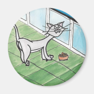 Picky Kitty Magnet