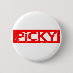Picky Stamp 6 Cm Round Badge