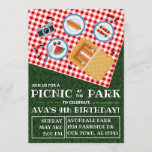 PICNIC at the PARK Invitation<br><div class="desc">Planning a picnic party or reunion at the park? Then this is the invite for you!</div>