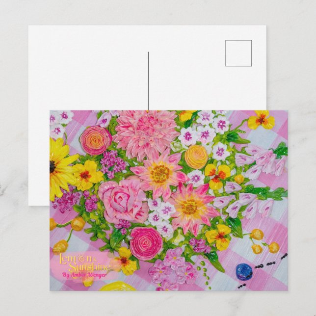 Picnic at the Park Postcard (Front/Back)