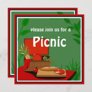 Picnic Basket  Invitation