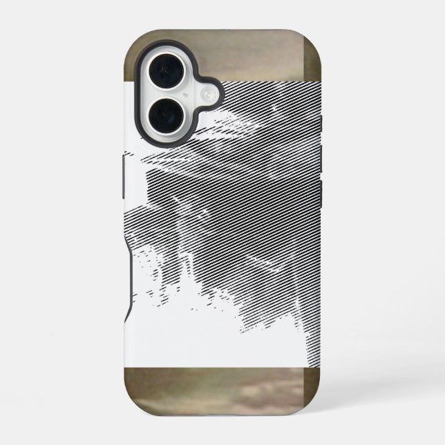 Picnic by the Seashore 25th Anniversary iPhone 16 Case (Back)