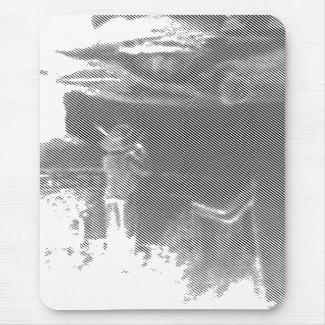 Picnic by the Seashore concert scene Mouse Mat (Front)