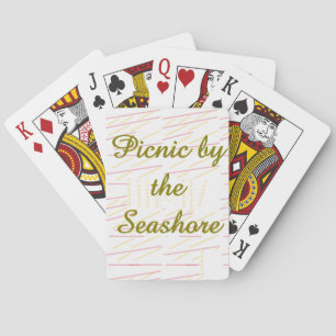Picnic by the Seashore Playing Cards