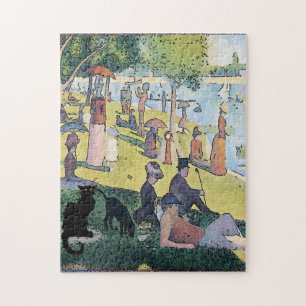 Picnic Chat Noir Jigsaw Puzzle