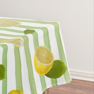  Picnic Citrus Mediterranean  Pattern  Tablecloth