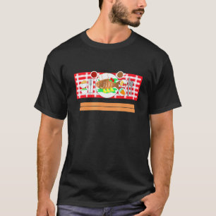 Picnic Dinner Lunch Table Outdoors Camping Rving F T-Shirt