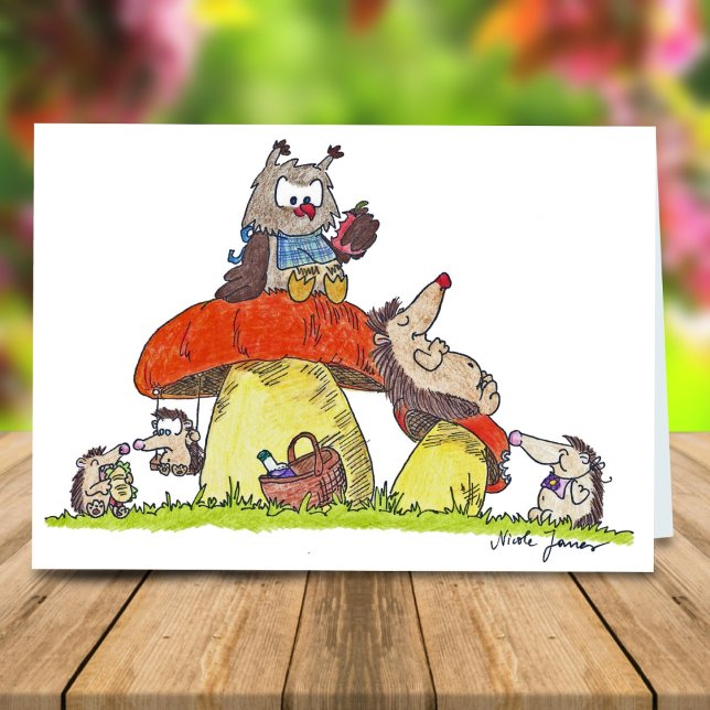 PICNIC greeting card by Nicole Janes (Creator Uploaded)