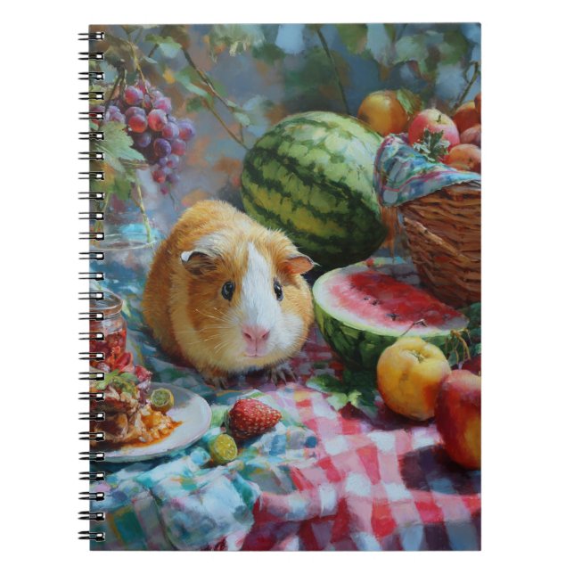 Picnic Guinea Pig Notebook (Front)