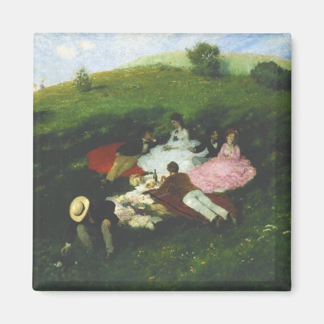 Picnic in May Magnet (Front)