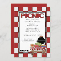 Picnic Invitations