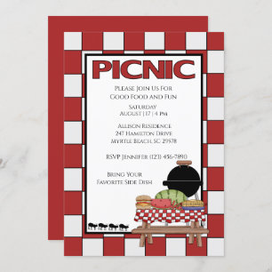 Picnic Invitations