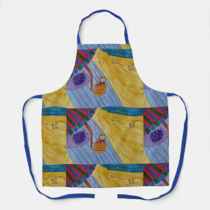 Picnic On The Beach Apron