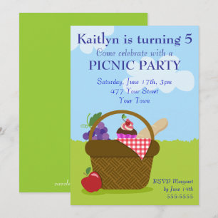 Picnic Party Invitation