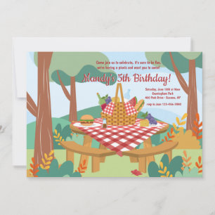 Picnic Party Invitation