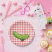 Picnic Pickle Paper Plate (Party)