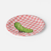Picnic Pickle Paper Plate (Angled)