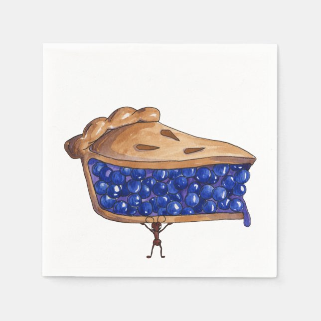 Picnic Pie Napkin (Front)