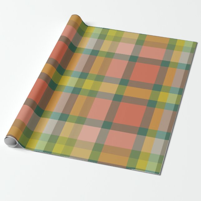 Picnic Plaid Small - 09 September - Wrapping Paper (Unrolled)