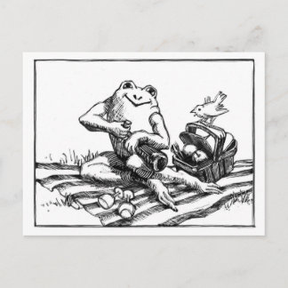picnic postcard