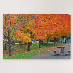 Picnic Table Custom Jigsaw Puzzle