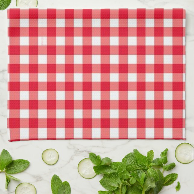 Picnic Table kitchen towel (Folded)