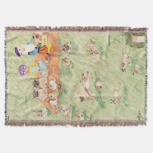 Picnic 🧺 throw blanket