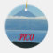 Pico Azores Panoramic Christmas Ornament