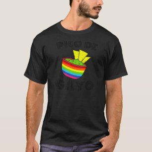 Pico De Gayo Cute Trendy Mexican Gay Pride 3 T-Shirt