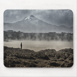 Pico De Orizaba From Achichic Lake In Puebla Mouse Mat