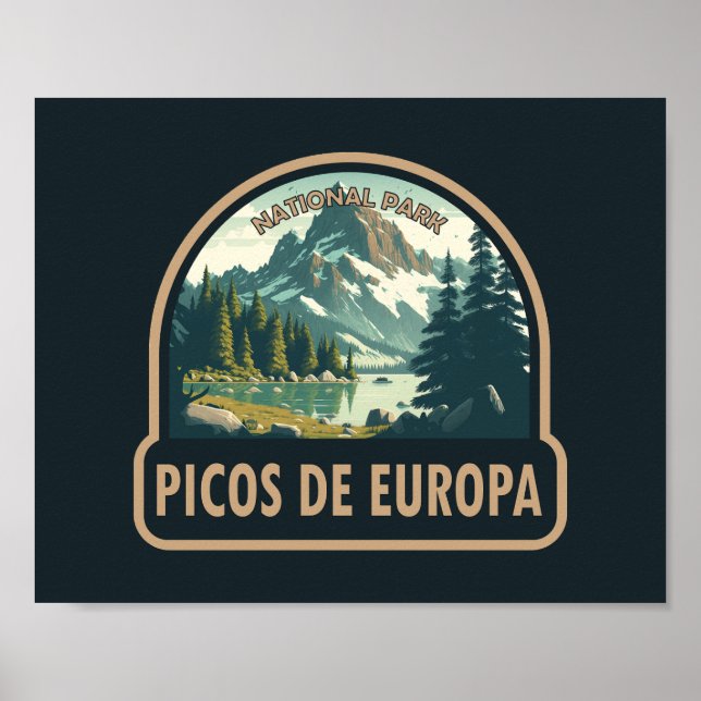 Picos de Europa National Park Spain Poster (Front)