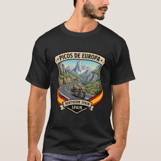 Picos de Europa Spain Scenic Mountain Road T-Shirt