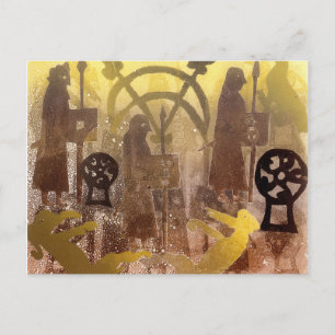Pictish Birsay Stone Postcard