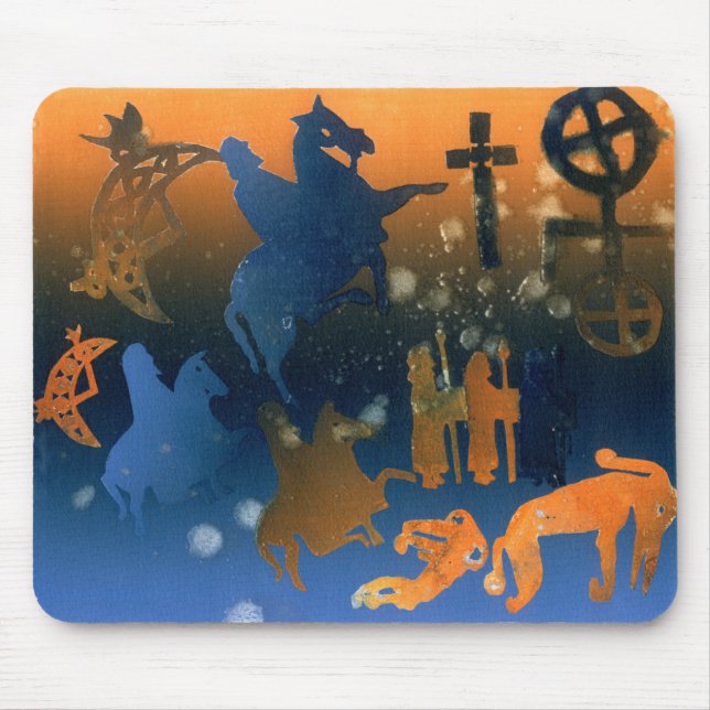 Pictish Ceremony Mouse Mat (Front)