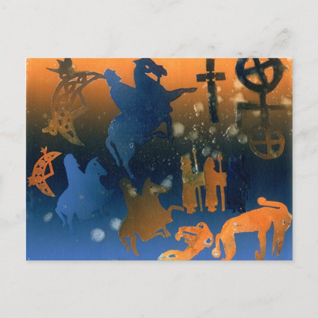 Pictish Ceremony Postcard (Front)