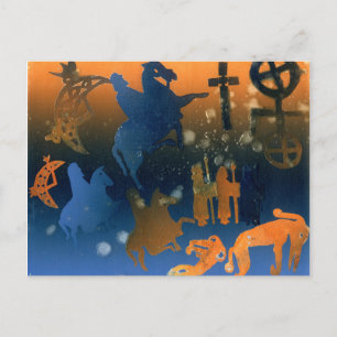 Pictish Ceremony Postcard