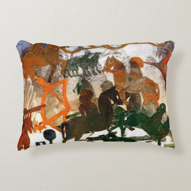 Pictish Heritage Decorative Cushion (Front)