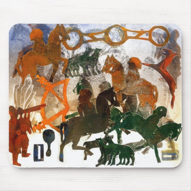 Pictish Heritage Mouse Mat (Front)